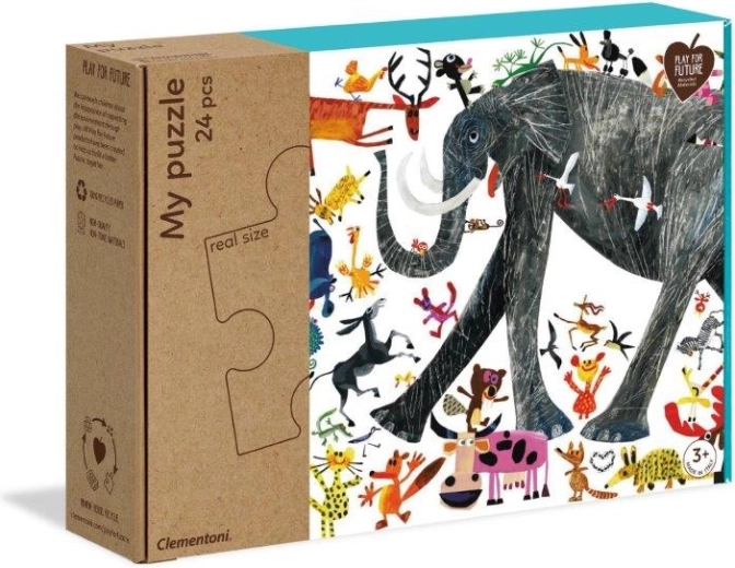 Puzzle 24 pieces Animals