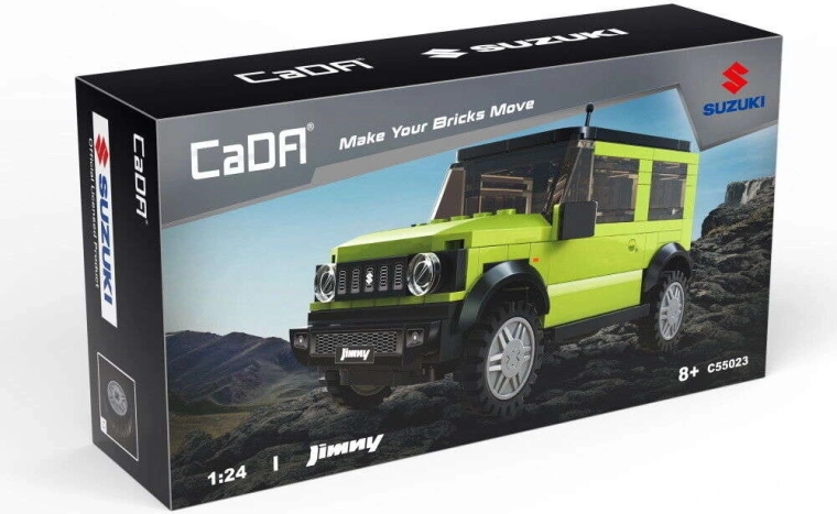 Licencēts SUZUKI Jimny modelis mērogā 1:24