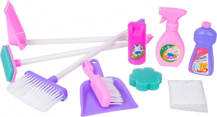 Bagātīgs piederumu komplekts radošai spēlei