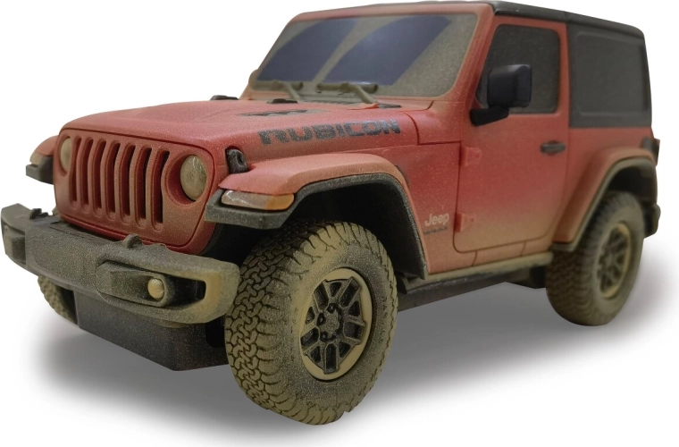 Reālistisks Jeep Wrangler Rubicon izskats