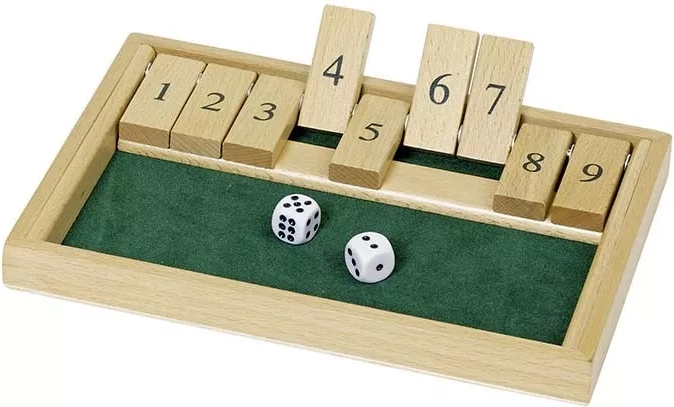 Travel game Shut the box II