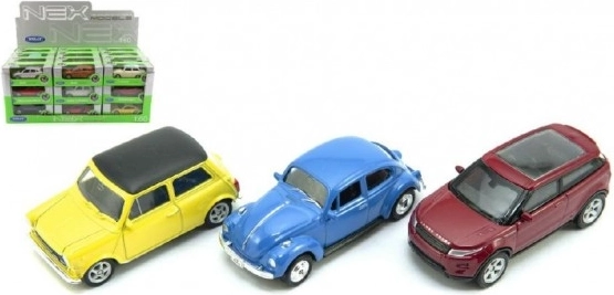 Mini Metal Car Welly 7 cm – mix of models
