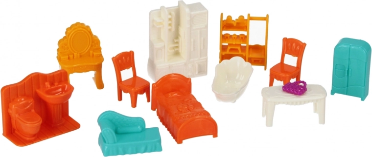 Furniture for furnishing the rooms