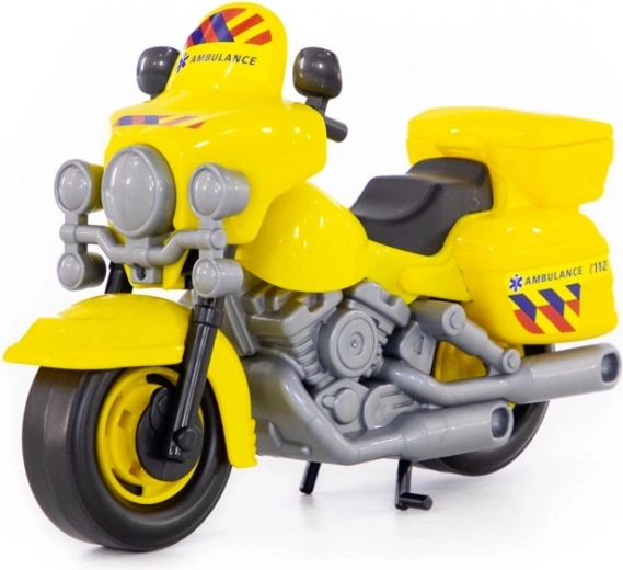 Rescue Motorcycle – Plastic Toy 28 cm