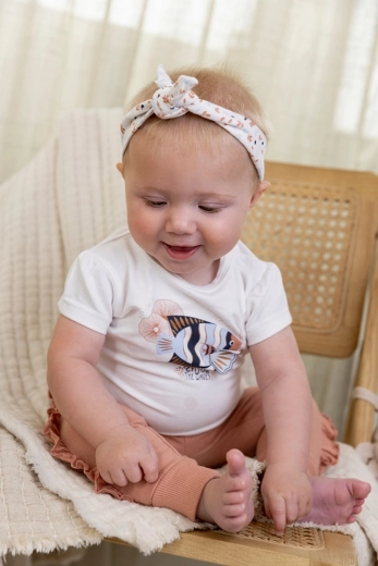Cute fish motif and trendy look