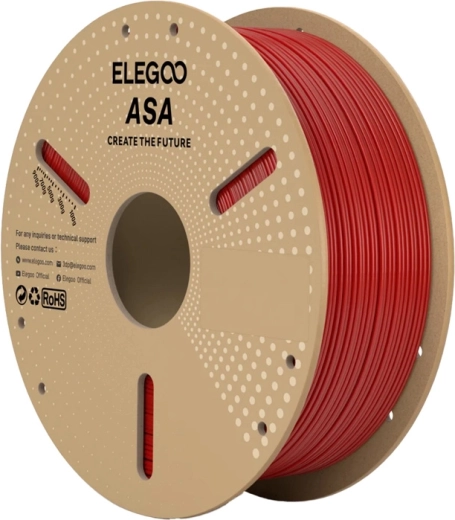 Elegoo ASA filaments sarkans 1,75 mm
