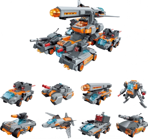 Qman Thunderbolt Chariot būvēšanas komplekts 8 vienā