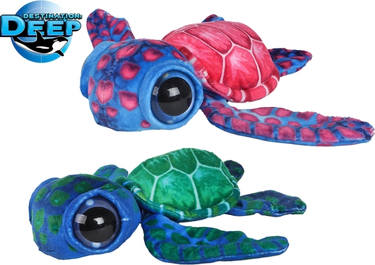 Plīša bruņurupucis Destination Deep 18 cm