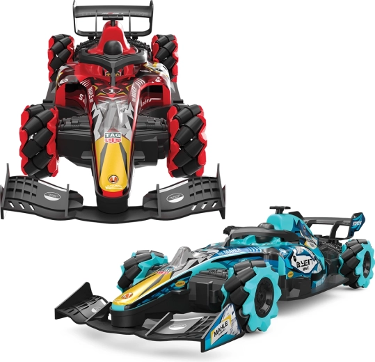 RC drifta F1 formula 1:10 ar dūmu efektu