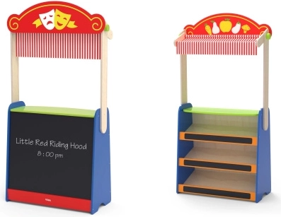 Viga toys teātris un veikaliņš 2 vienā
