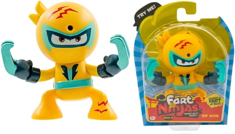 Fart Ninjas figūriņa ar skaņu Rip Won