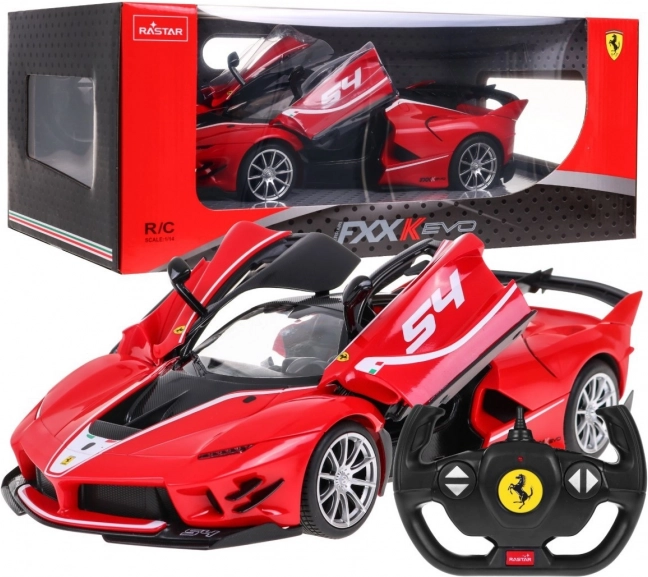 Tālvadības auto Ferrari FXX K Evo 1:14, sarkans