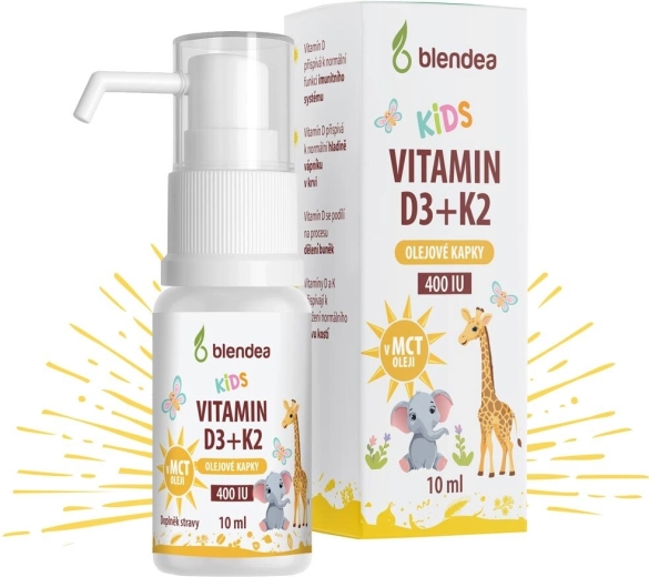 Blendea Vitamin D3 + K2 Drops for Children 10 ml