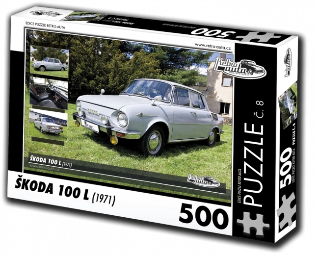 Puzle RETRO-AUTO Škoda 100 L 500 detaļas