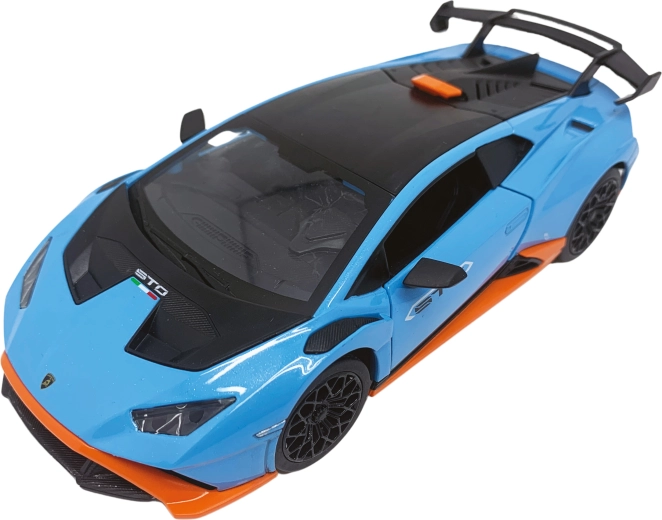 Metāla Lamborghini Huracán STO modelis mērogā 1:24