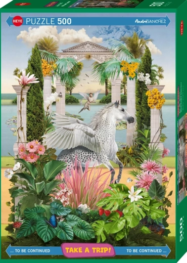 HEYE Take a Trip! André Sanchez Puzzle, 500 Pieces