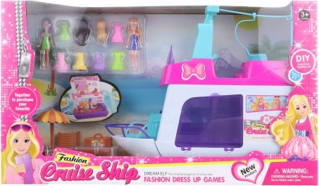 Doll Boat with Accessories
