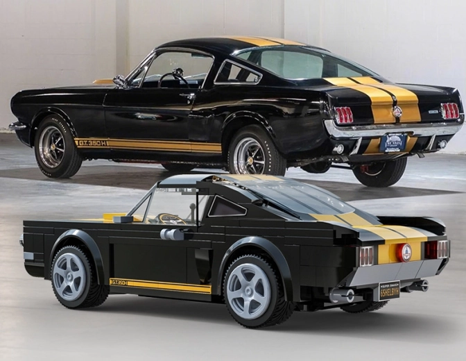 Iconic Shelby GT 350H appearance