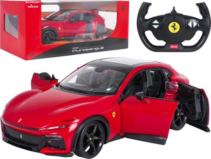 RC car Ferrari Purosangue 1:14 Rastar red