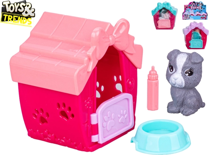 Sunītis ar būdu un piederumiem Toys&Trends