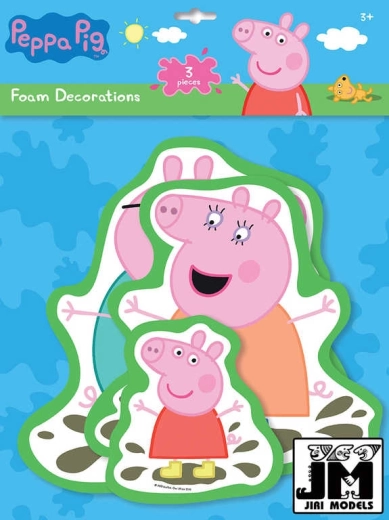 Jiri Models foam wall stickers Peppa Pig - 1 pack
