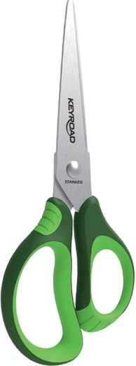 Skolas šķēres Keyroad Soft 15 cm zaļas