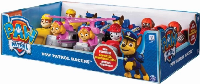 Paw Patrol glābšanas transportlīdzekļi ar figūriņām