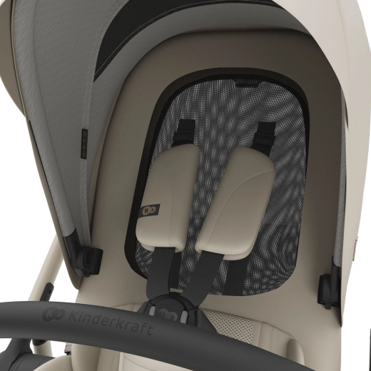 Summer mesh panel for better ventilation and comfort