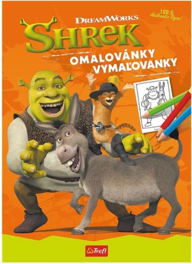 Krāsojamā grāmata SHREK 20 × 27,5 cm