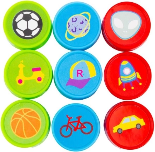 Astra scented stamps for boys, set of 9 pcs