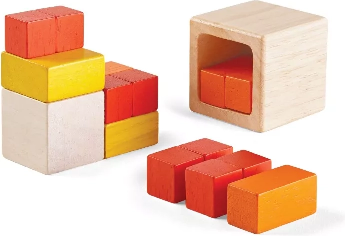 PlanToys daļskaitļu kubi