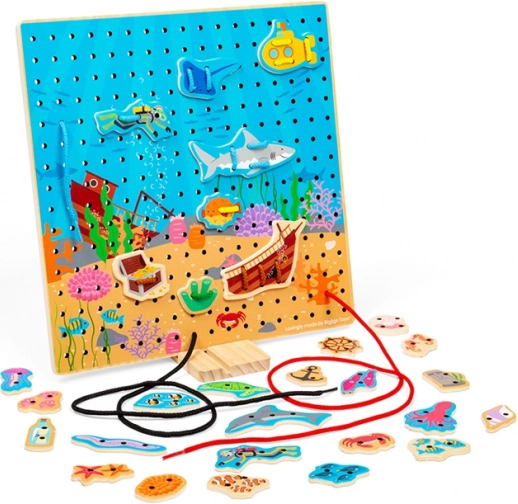 Bigjigs Toys vēršanas dēlītis – zemūdens pasaule