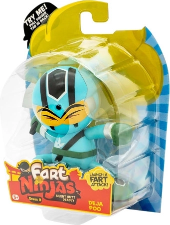 Kolekcionējama Deja Poo figūriņa no Fart Ninjas sērijas