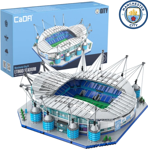 CADA būvkomplekts Etihad Stadium MANCHESTER CITY 4473 detaļas
