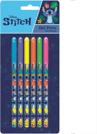 DISNEY Lilo & Stitch Gel Pen Set – 6 Colors