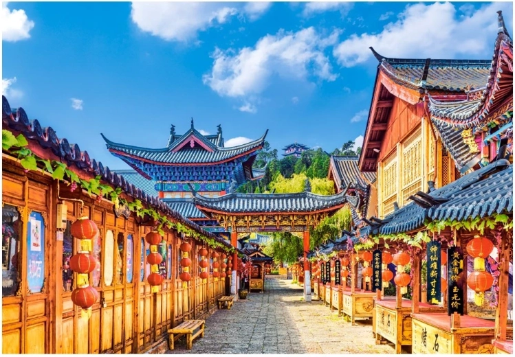 Puzzle Lijiang, China 1000 pieces