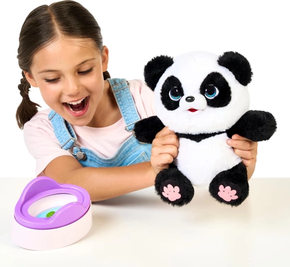 Potty with “potty dance” effect