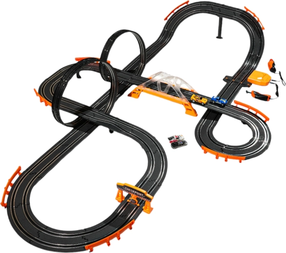 Sacīkšu trase TRACK MASTER ar apgaismojumu + piederumiem