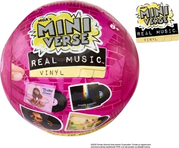 MGA's Miniverse Real Music mini vinila plates ar gramofonu – 1 gab.