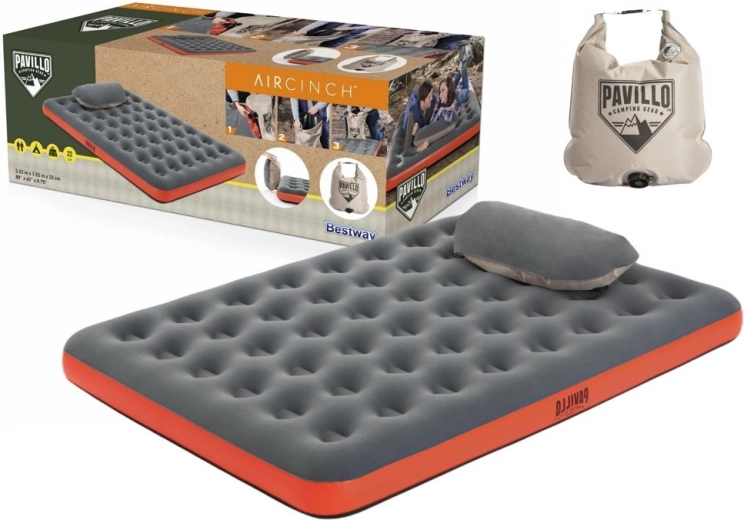 Piepūšamais matracis 2 personām 203 × 152 × 22 cm BESTWAY