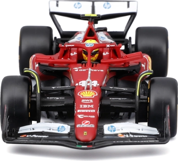 Die-cast izpildījums un braucējs kokpitā