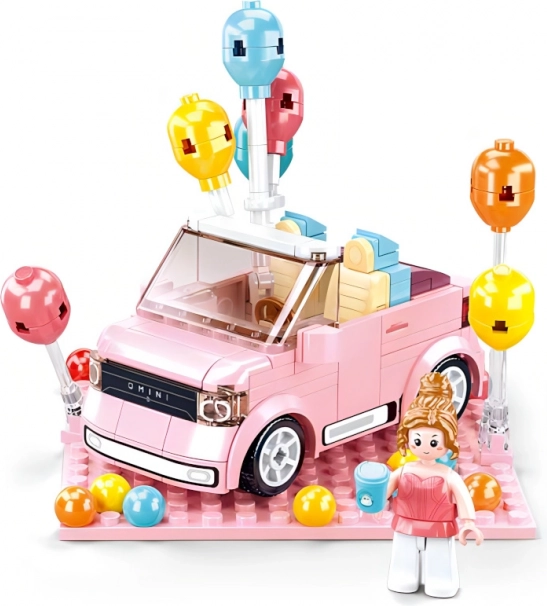 Sluban Girls Dream Mini rozā kabriolets