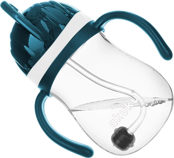 Dzer no jebkura leņķa, pateicoties salmiņam ar atsvaru