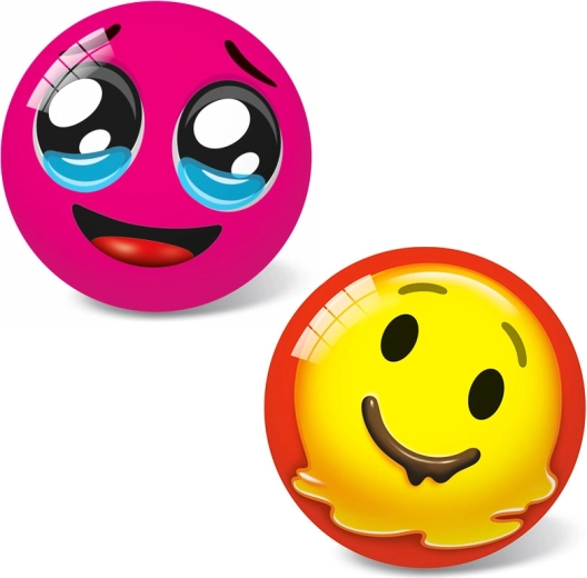 Bumbiņa ar emoji sejiņu 11 cm