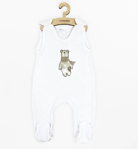 Zīdaiņu kokvilnas rāpulīši New Baby Polar Bear 74 (6–9 mēn.)
