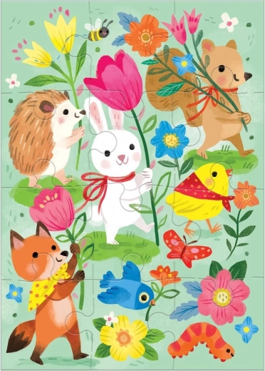 Mudpuppy Puzzle with Easter Greetings
