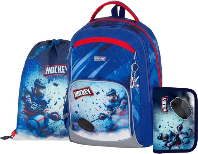 Skolas komplekts 3 gab. OXYBAG OXY GO Hokejs