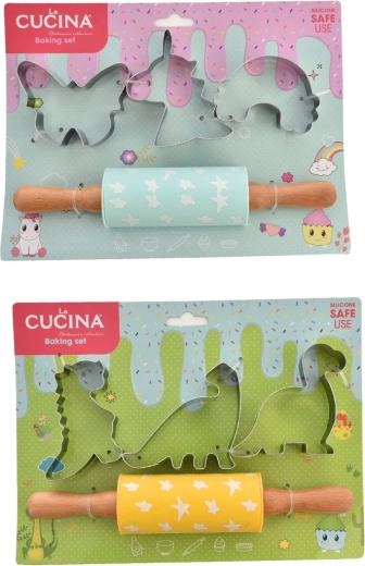 Children’s DINO Baking Set (4 pcs, 2 variants)