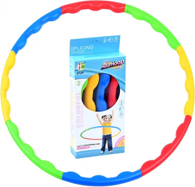 Saliekams krāsains hula hops bērniem