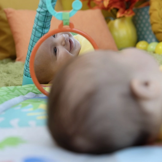 Mirror for fun tummy-time play